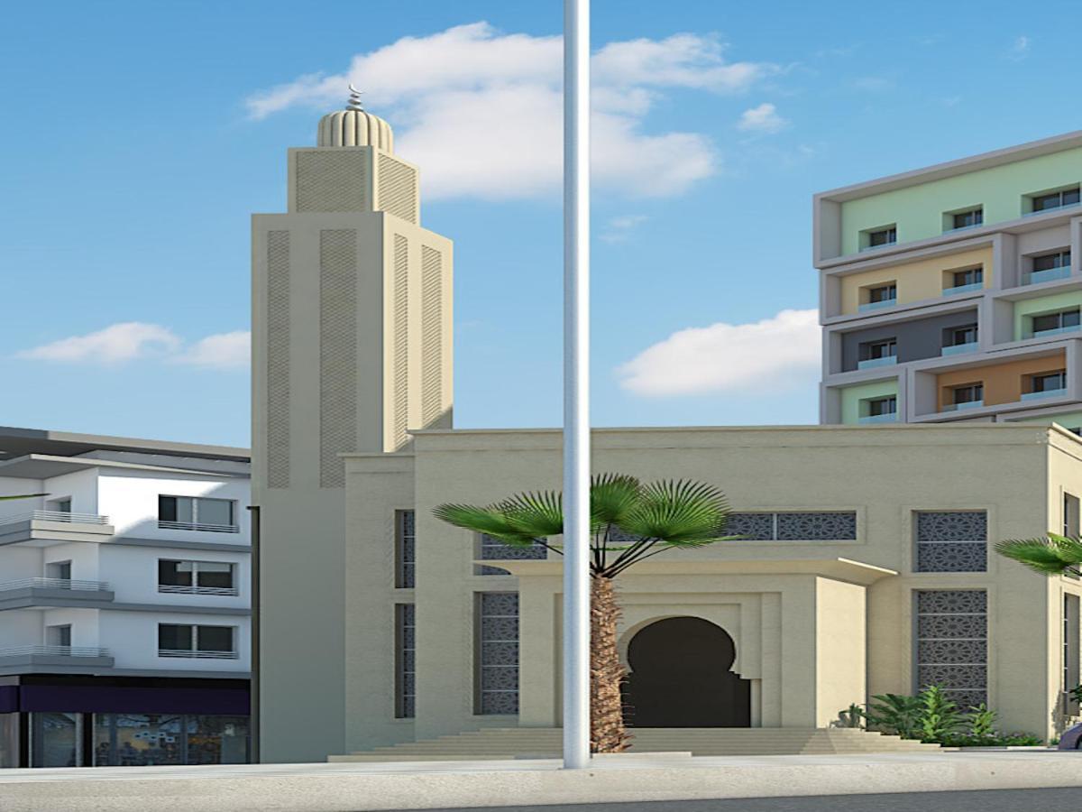 Appartement Haut Standing Proche Gare Casa Voyageur Casablanca Exterior foto